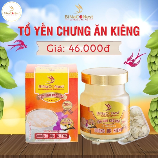 TỔ YẾN CHƯNG ĐƯỜNG ĂN KIÊNG