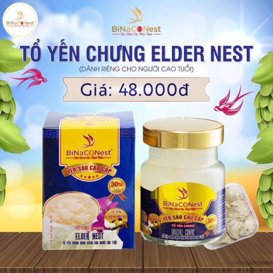 TỔ YẾN CHƯNG DÀNH RIÊNG CHO NGƯỜI CAO TUỔI