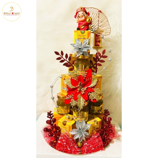 THÁP QUÀ YẾN 4 TẦNG