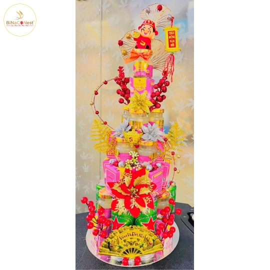 THÁP QUÀ YẾN 5 TẦNG