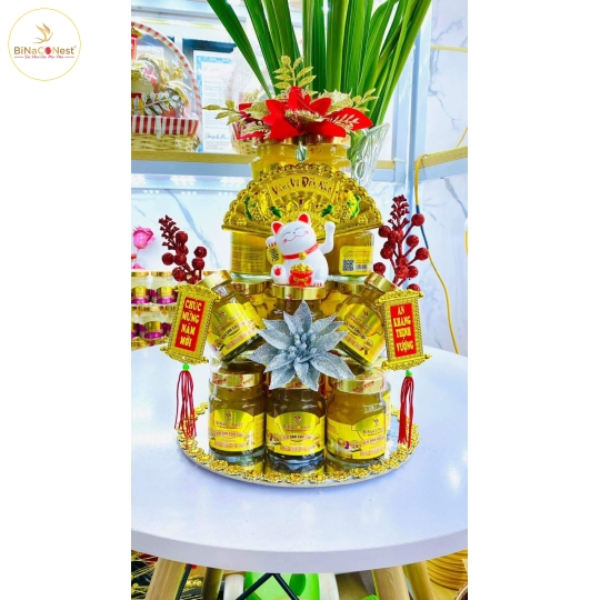 THÁP QUÀ TẶNG TẾT  MẪU 2